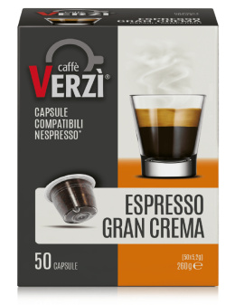 Capsule per caffè Conpatibili per Nespresso® Verzì Gran crema