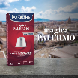 Capsule per caffè Conpatibili per Nespresso® Borbone Magica Palermo